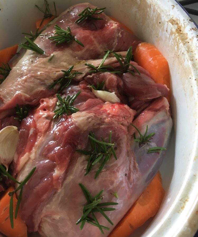 goat shoulder Wookey Farm